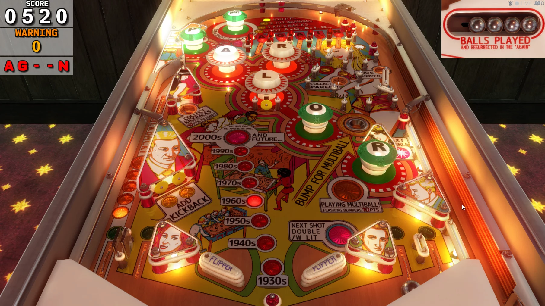 Изображение игры: Pinball Parlor