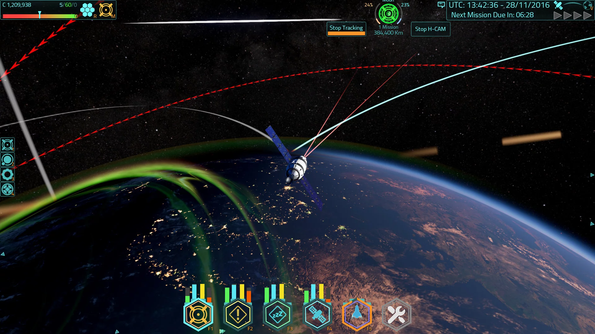 Изображение игры: Satellite Command
