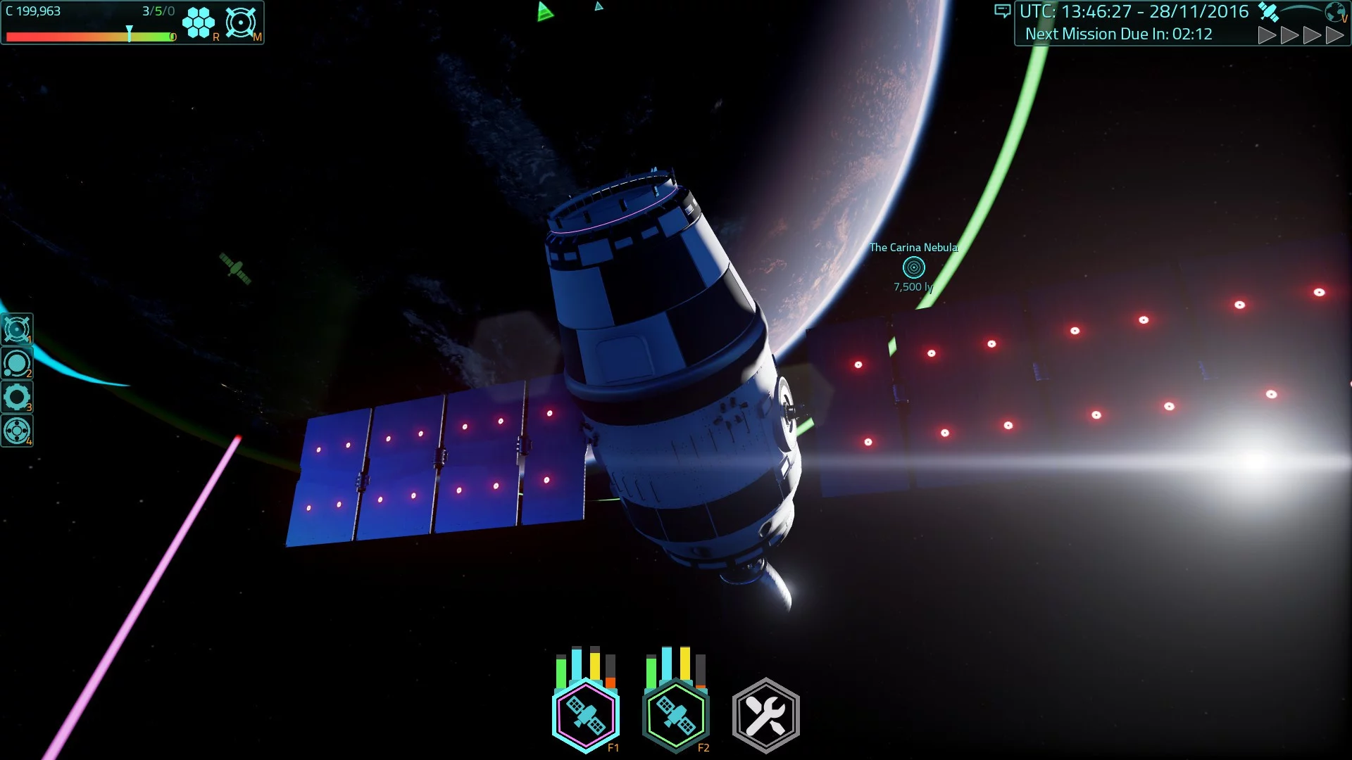 Изображение игры: Satellite Command