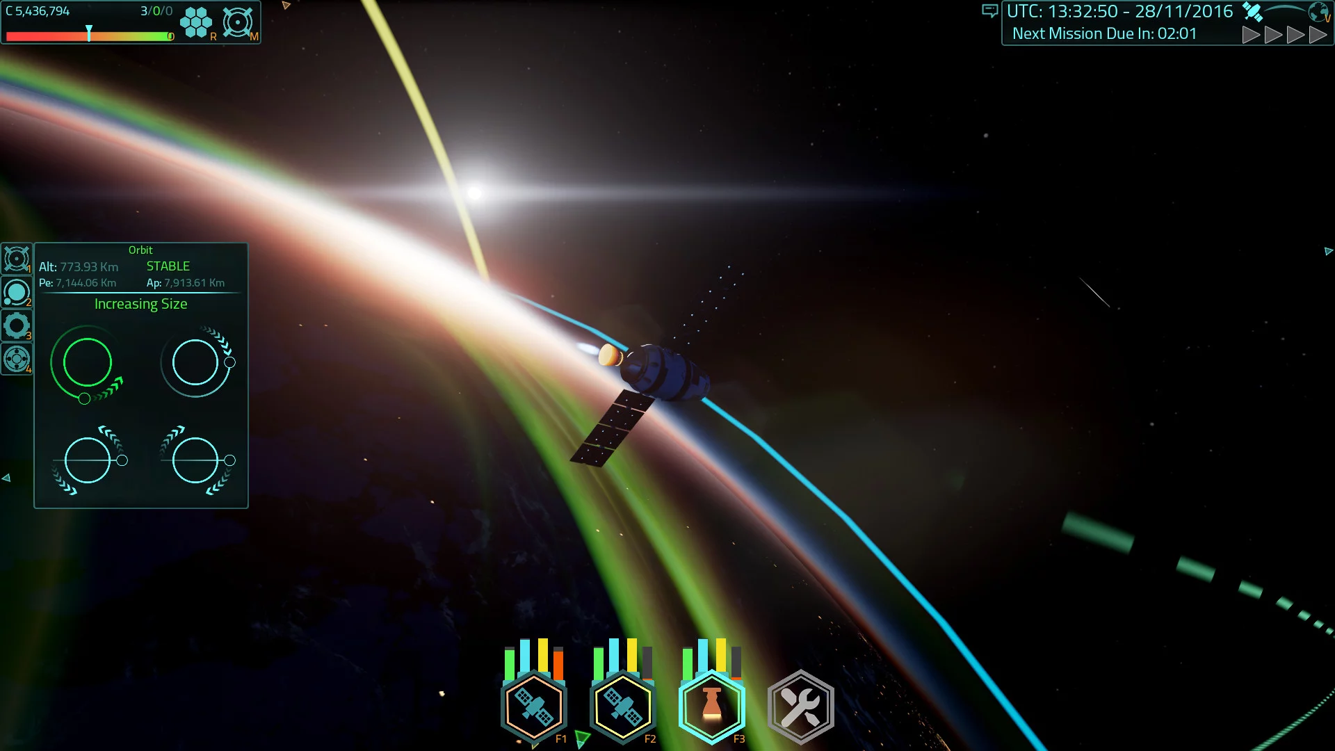 Изображение игры: Satellite Command