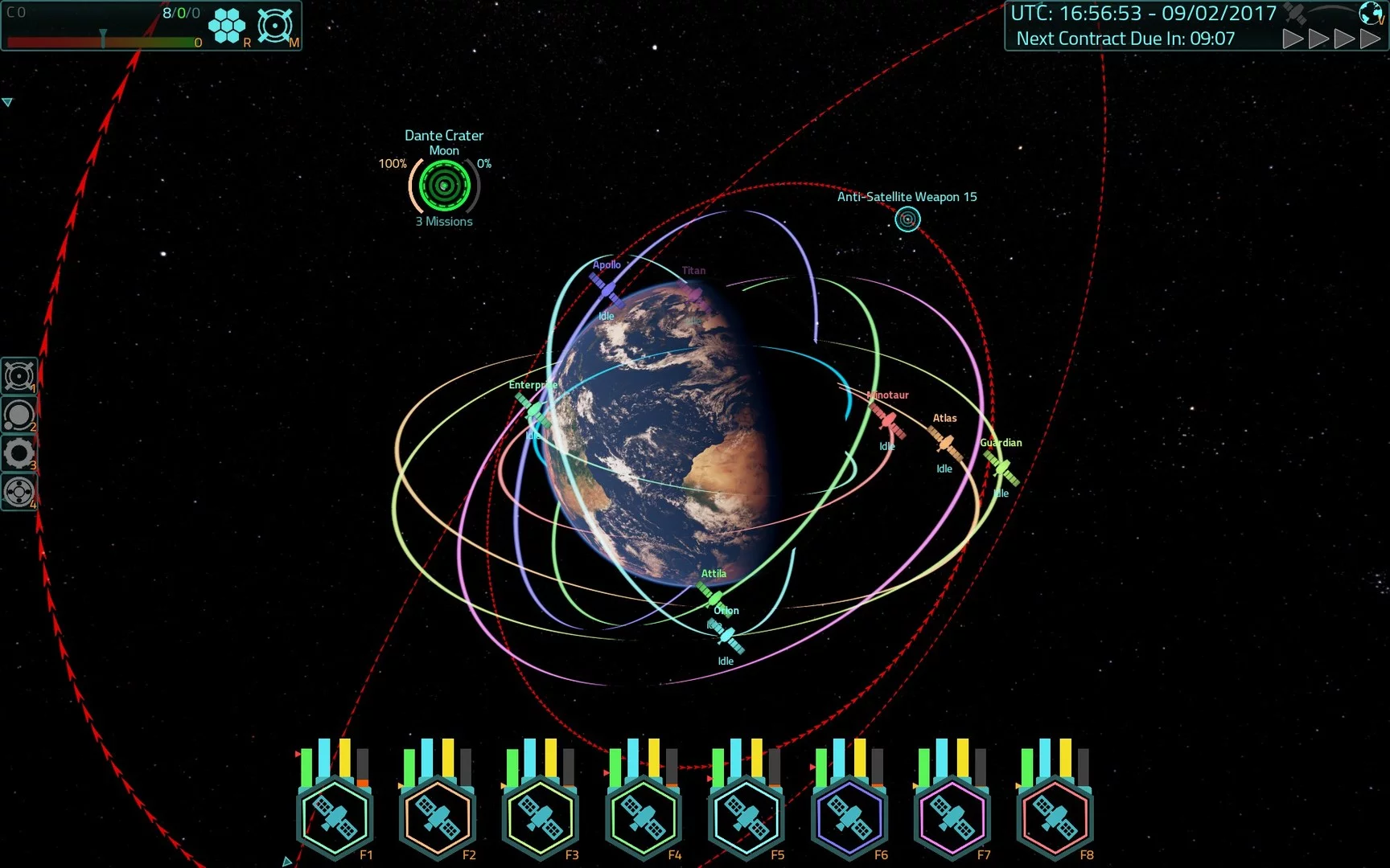Изображение игры: Satellite Command