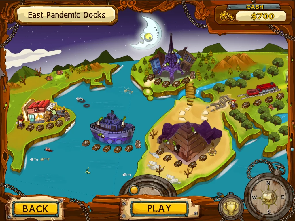 Изображение игры: Grave Mania: Pandemic Pandemonium