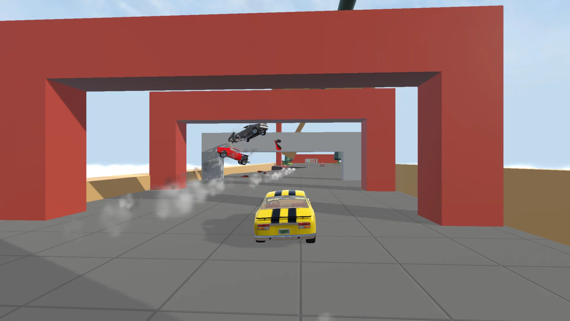 Изображение игры: Crash Wheels