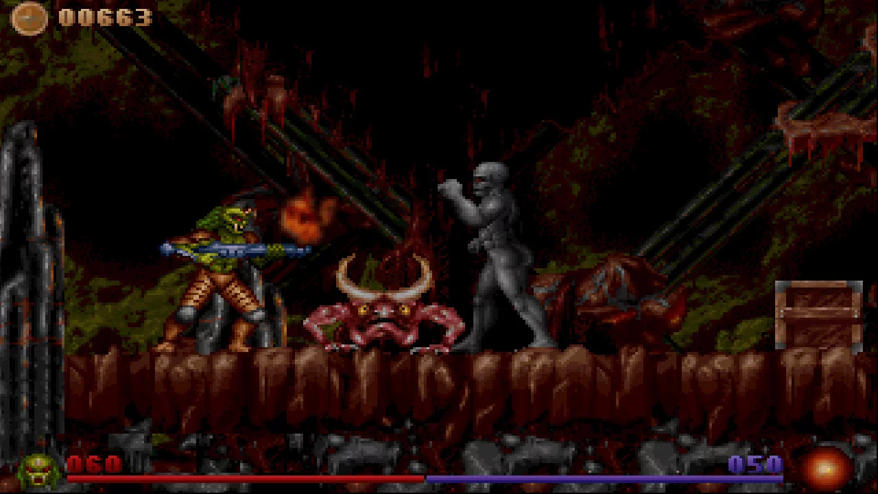 Изображение игры: Alien Rampage