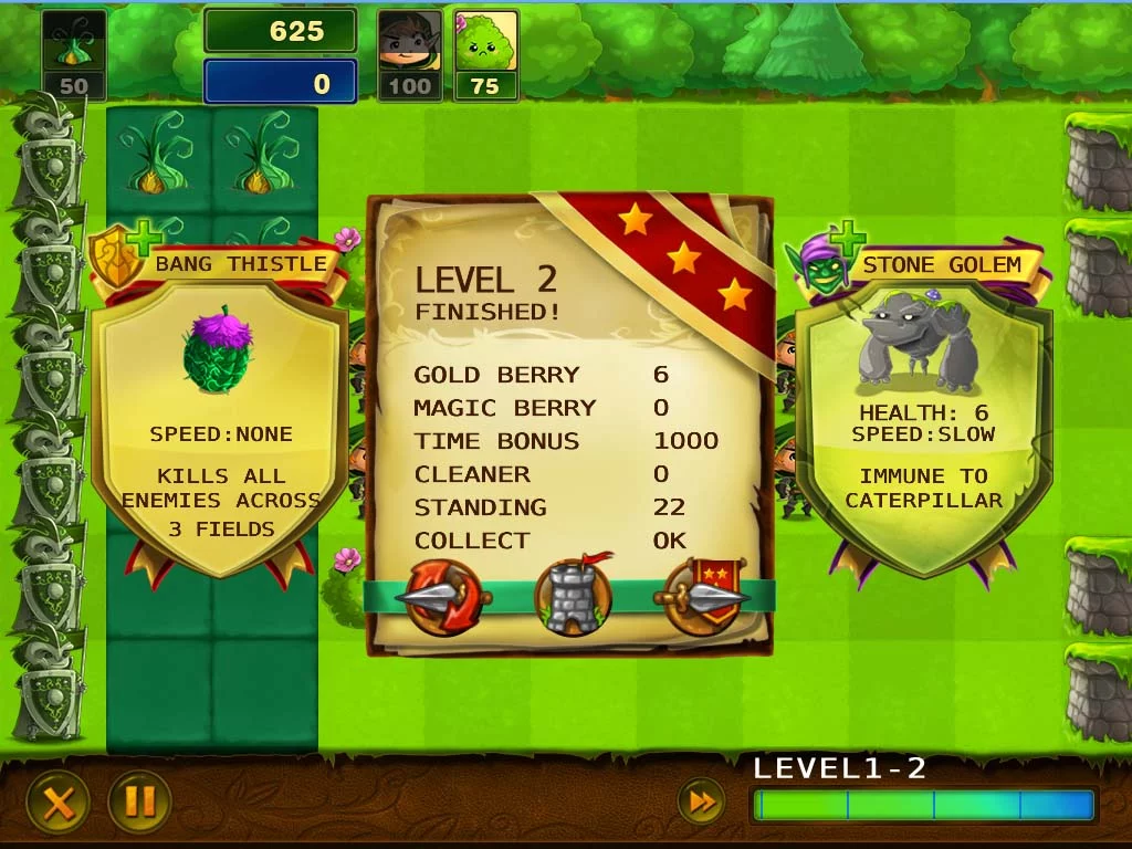 Изображение игры: Elves vs Goblins Defender