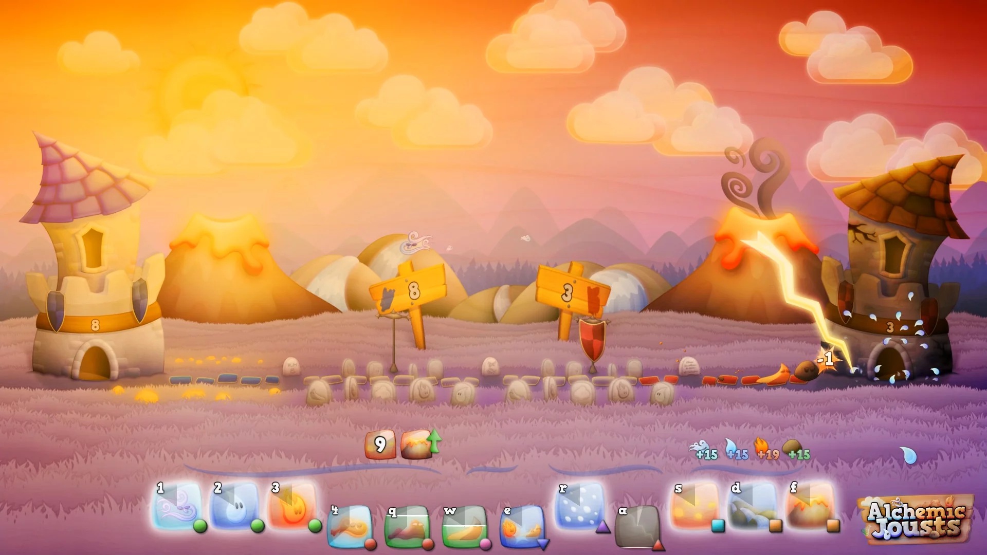 Изображение игры: Alchemic Jousts
