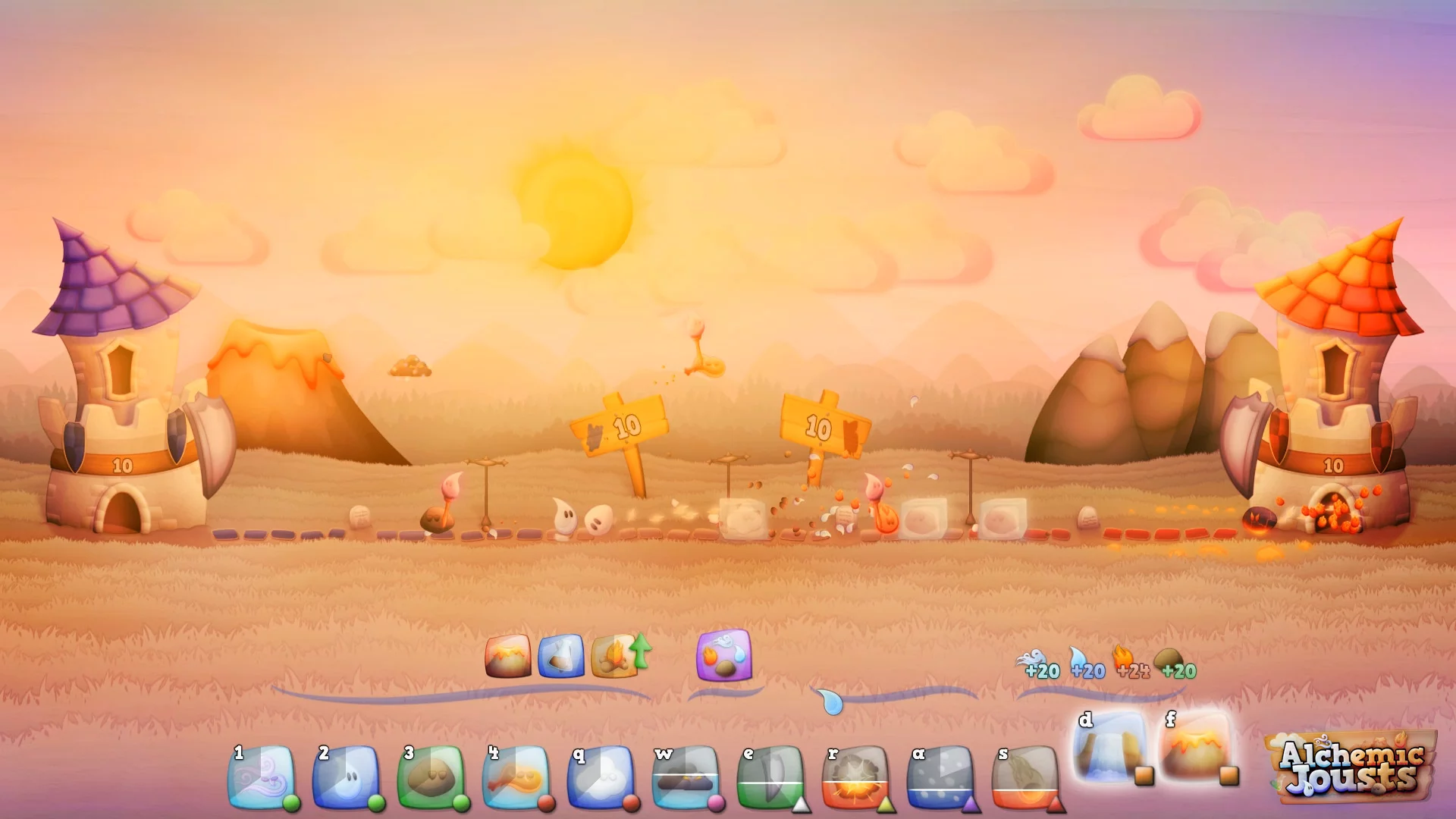 Изображение игры: Alchemic Jousts