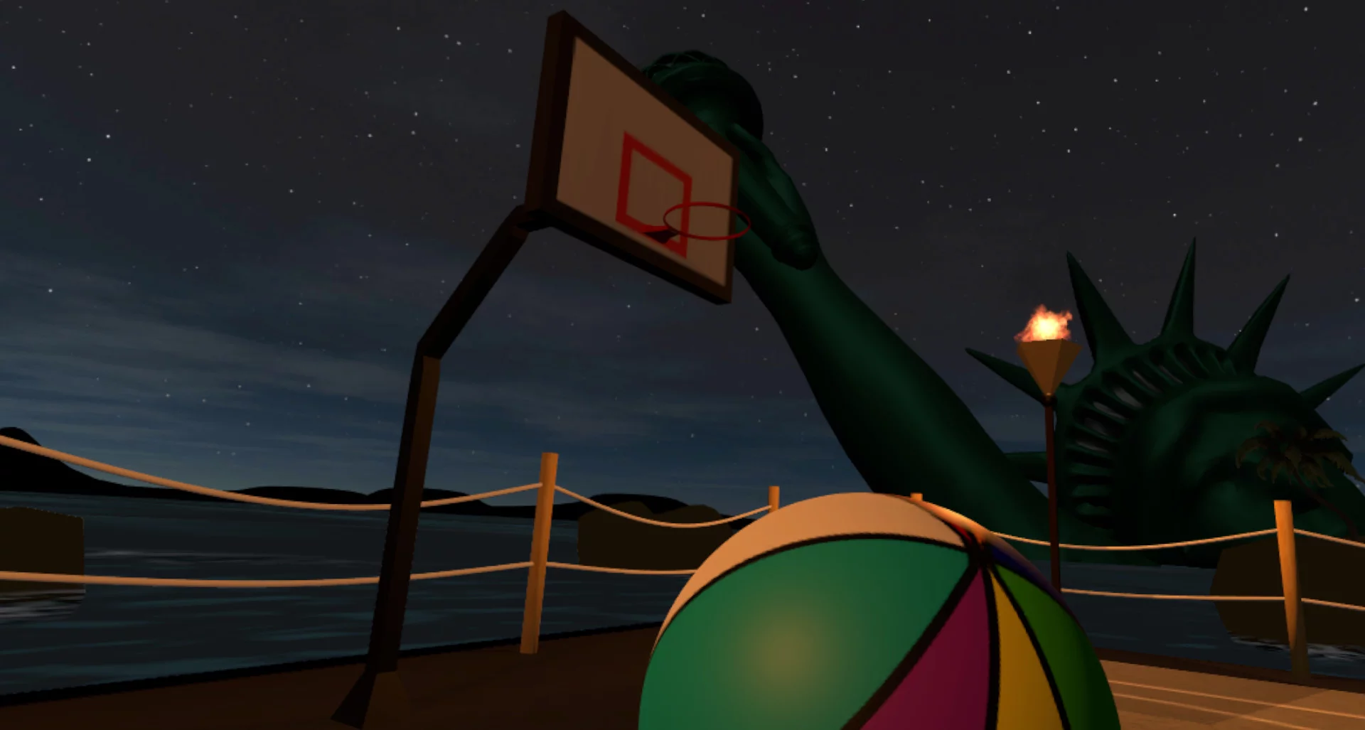 Изображение игры: Oniris Basket VR