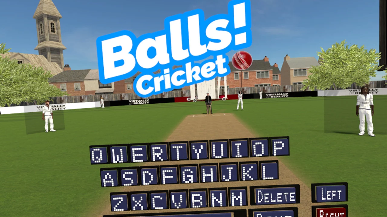 Изображение игры: Balls! Virtual Reality Cricket