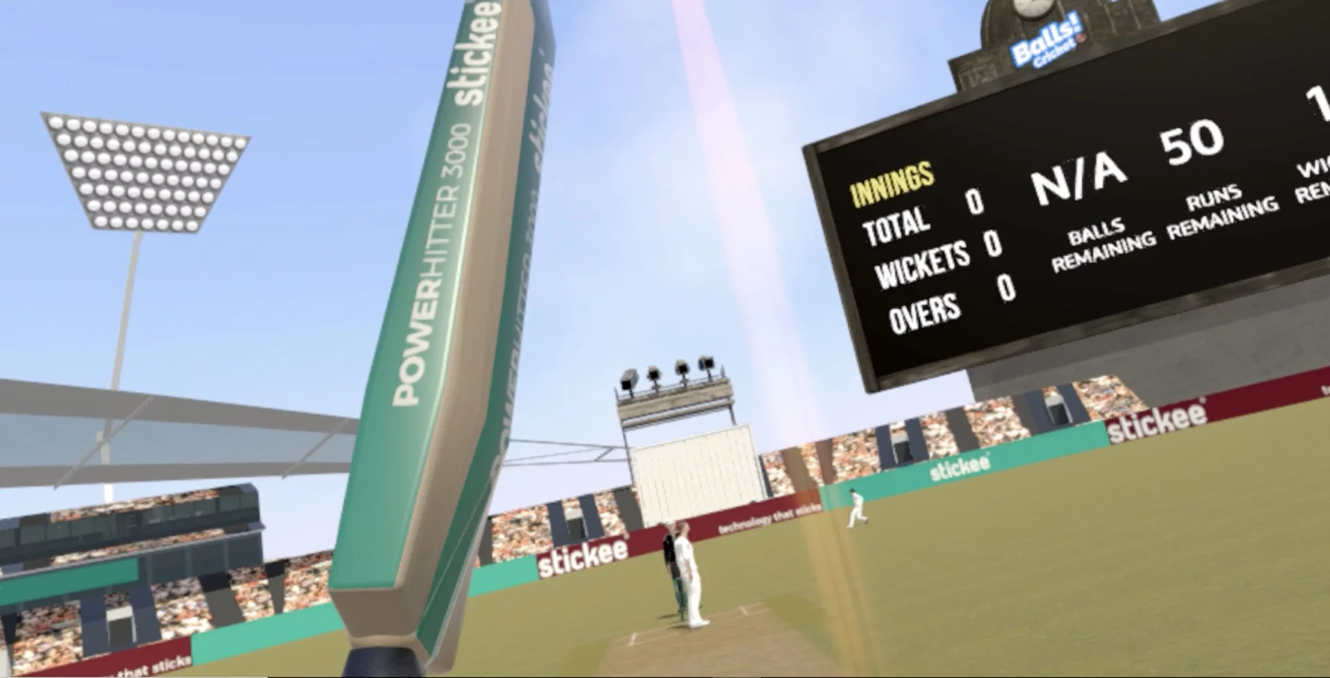 Изображение игры: Balls! Virtual Reality Cricket