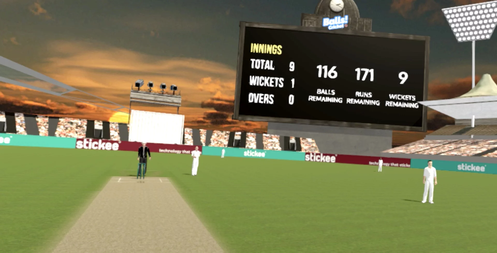 Изображение игры: Balls! Virtual Reality Cricket