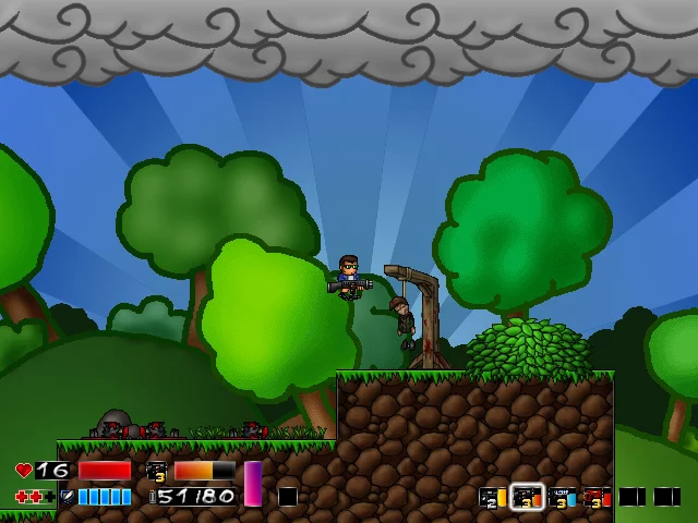 Изображение игры: GunGirl 2