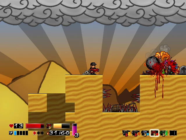 Изображение игры: GunGirl 2