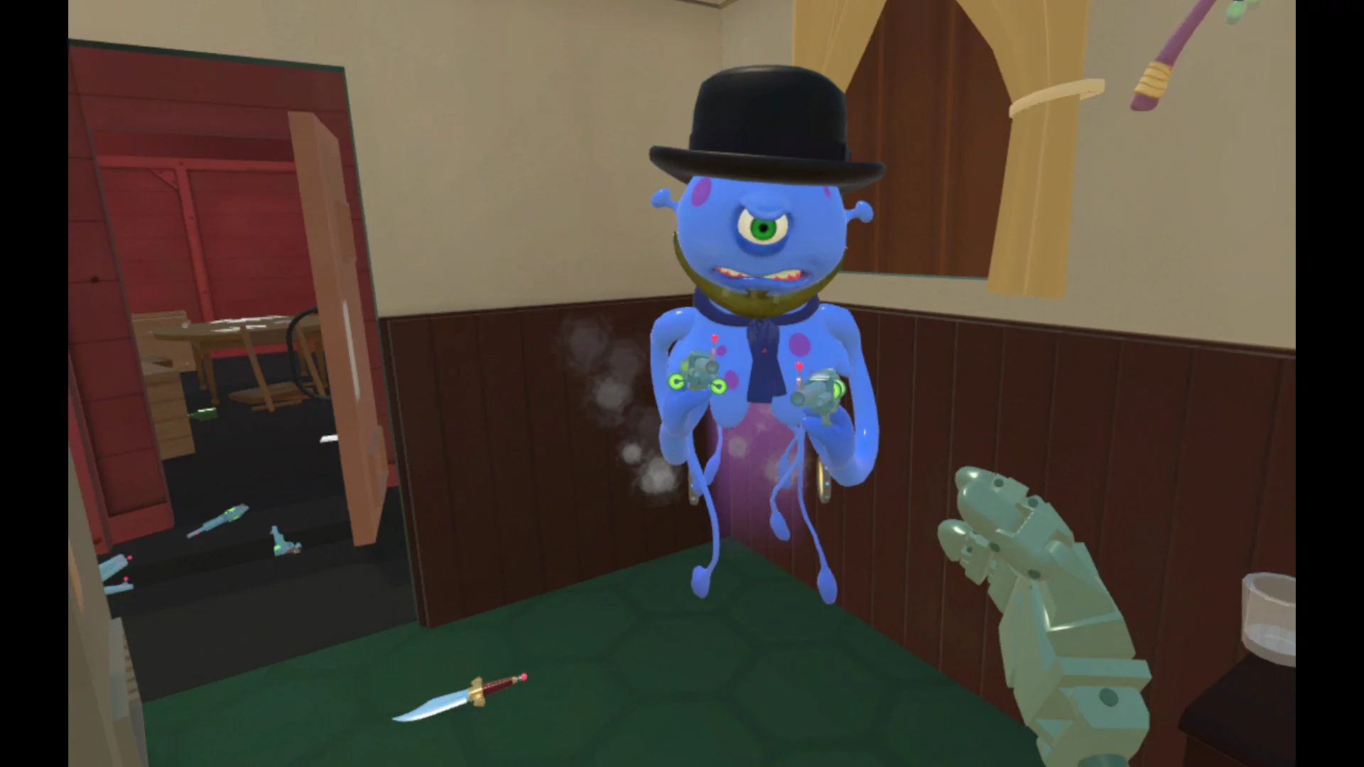 Изображение игры: Cowbots and Aliens