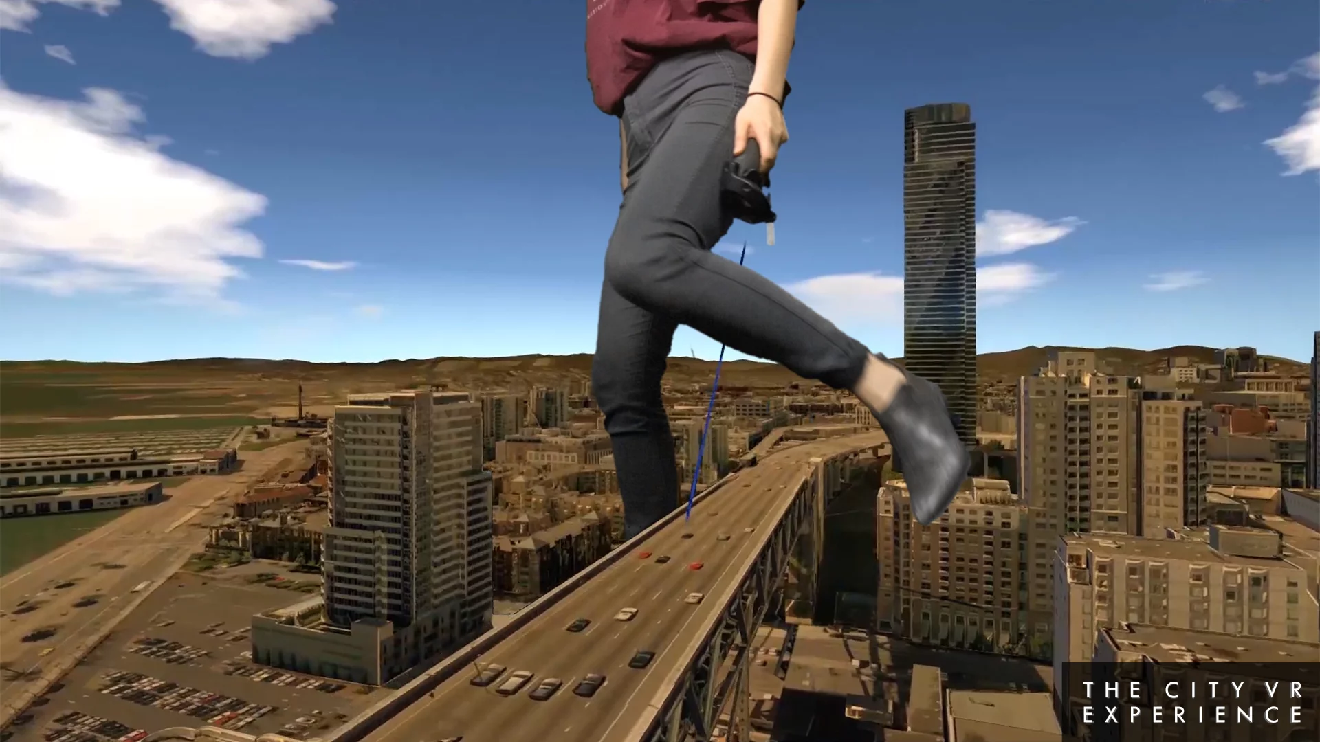 Изображение игры: City VR