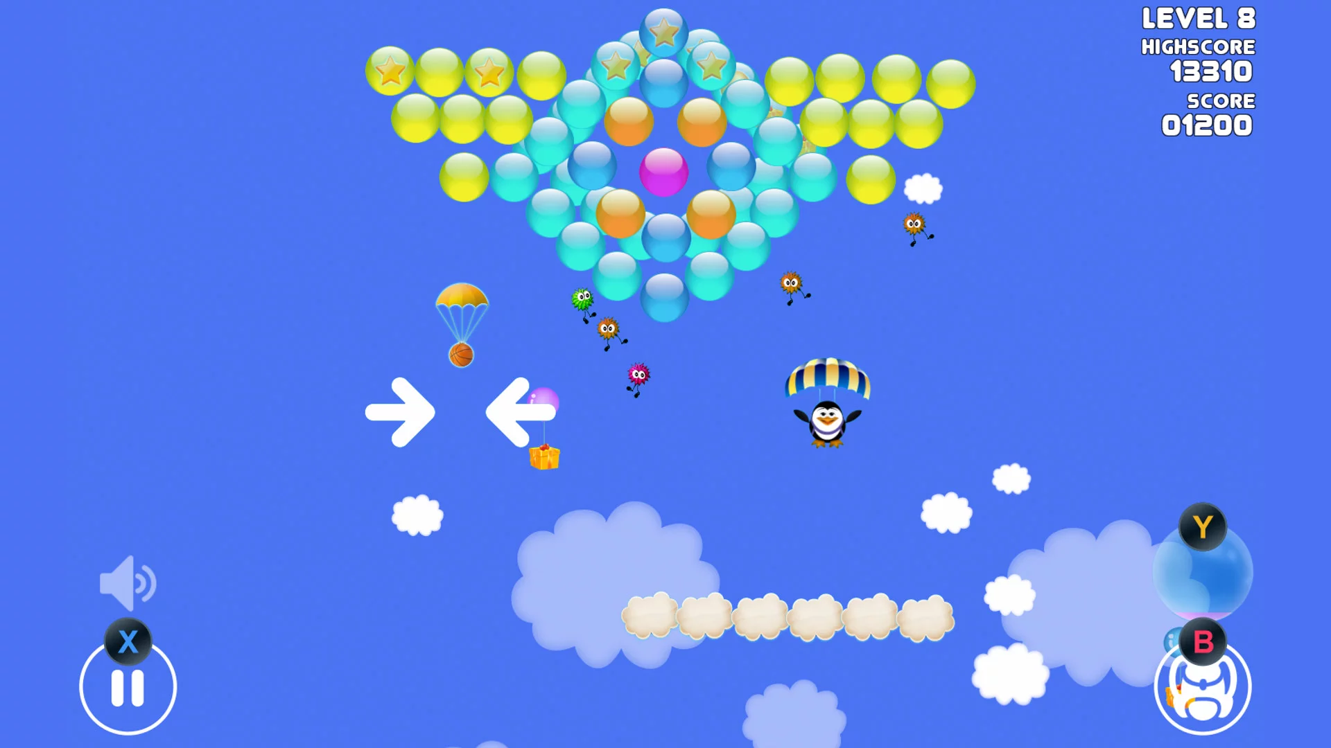 Изображение игры: Flying Pengy