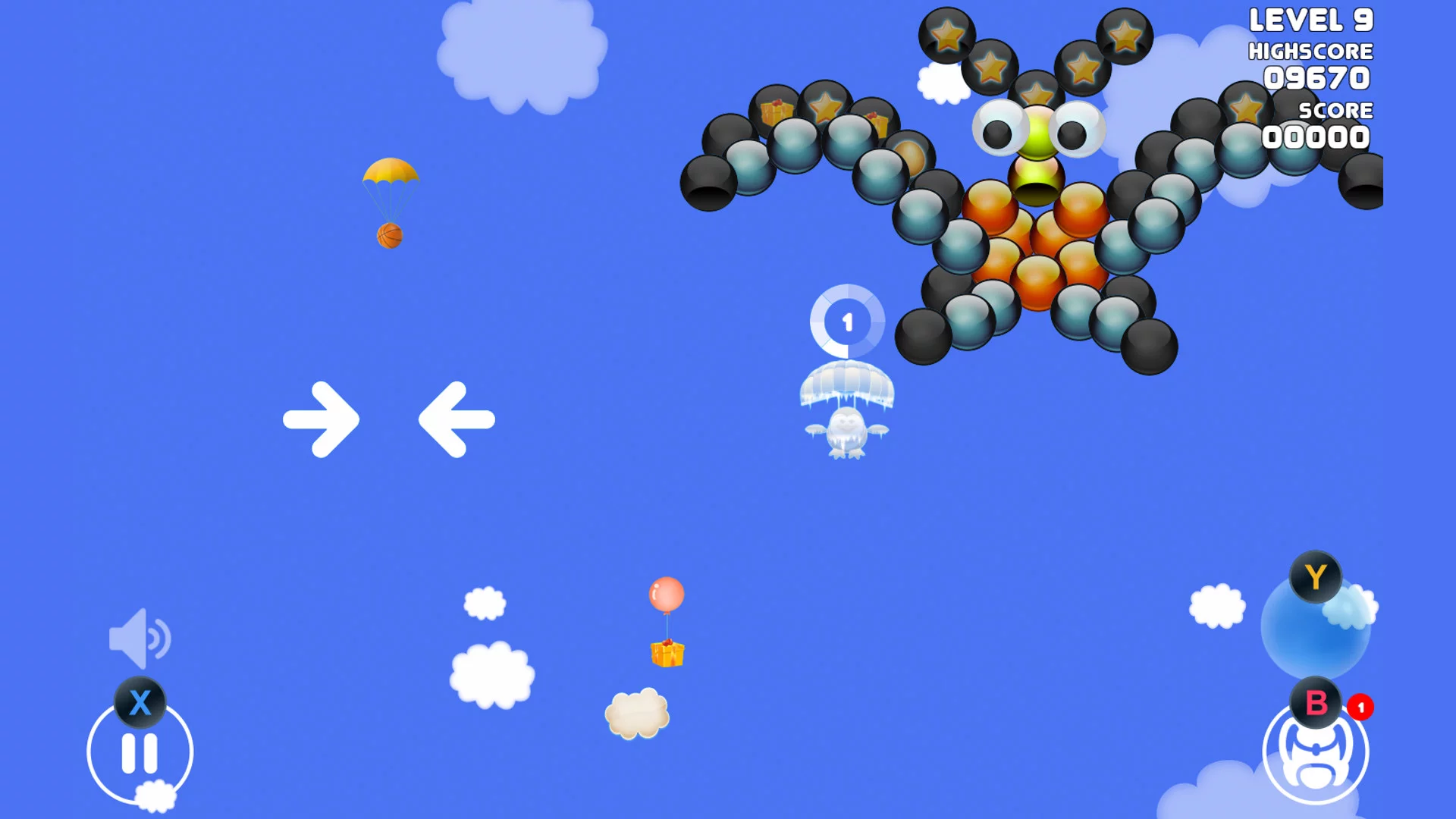 Изображение игры: Flying Pengy
