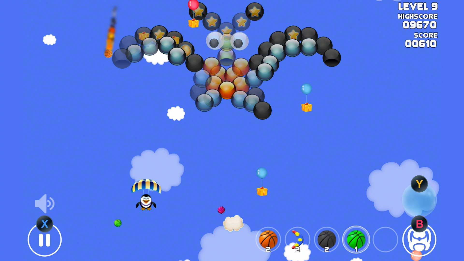 Изображение игры: Flying Pengy