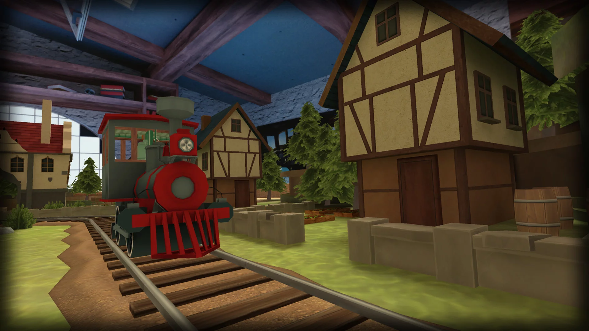 Изображение игры: Trains VR