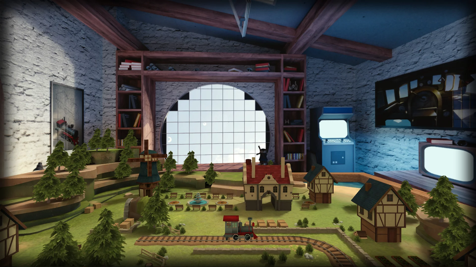 Изображение игры: Trains VR