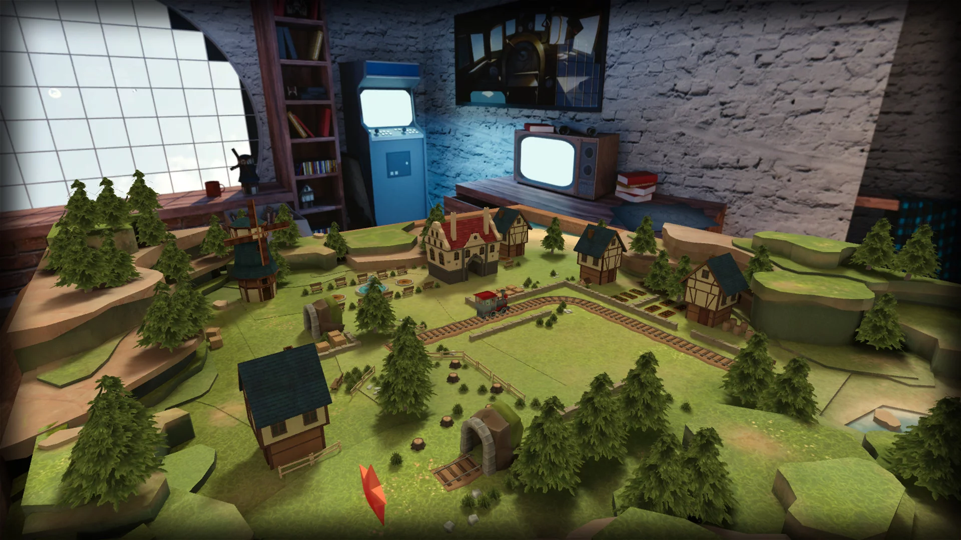 Изображение игры: Trains VR