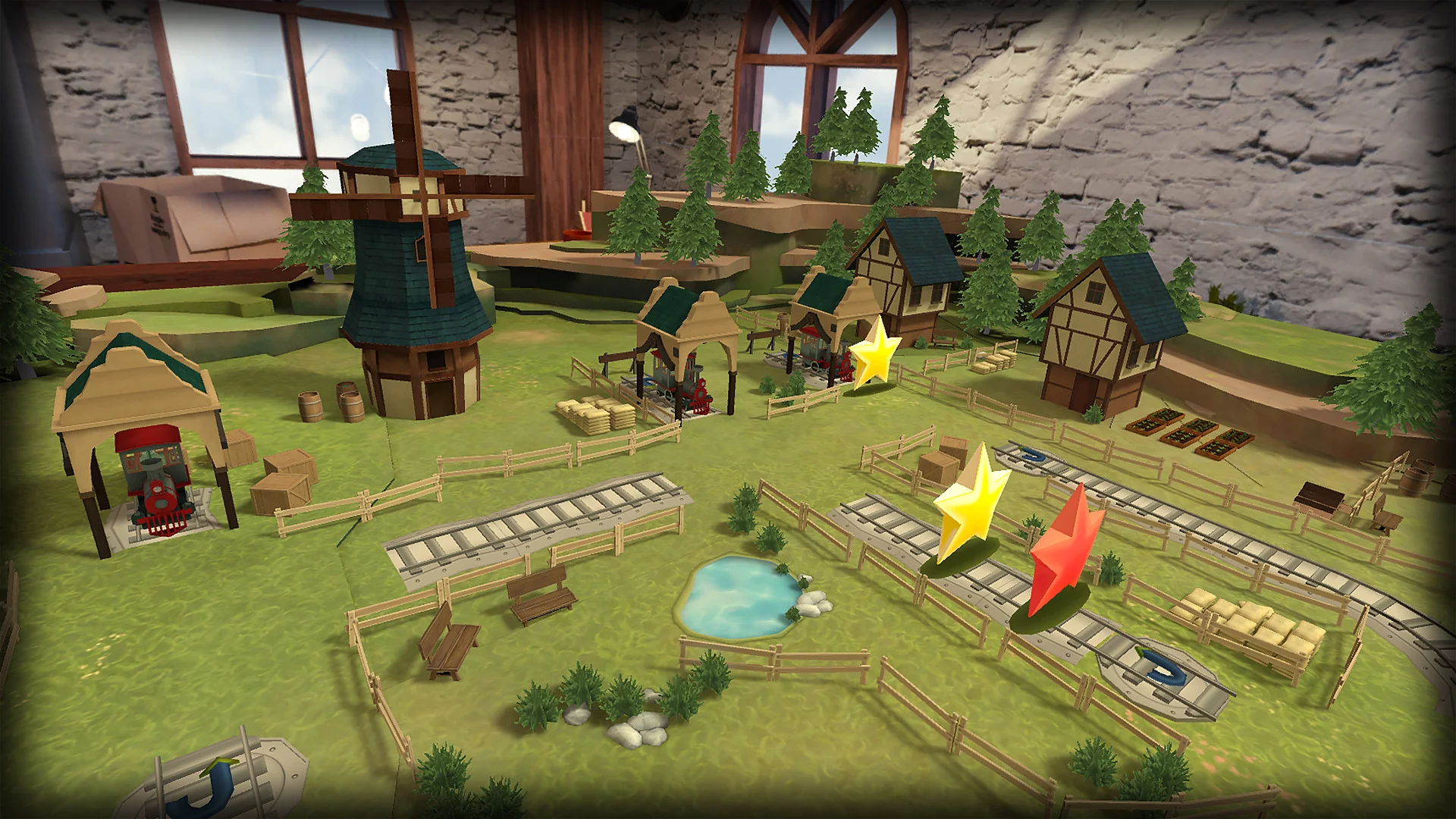 Изображение игры: Trains VR