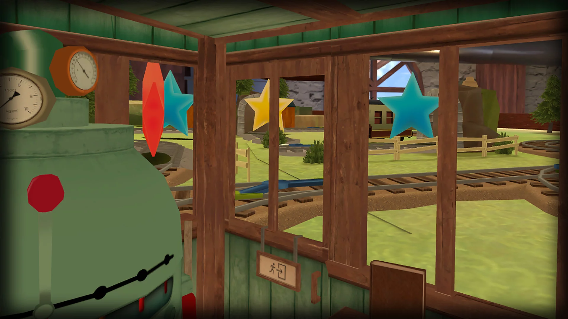 Изображение игры: Trains VR