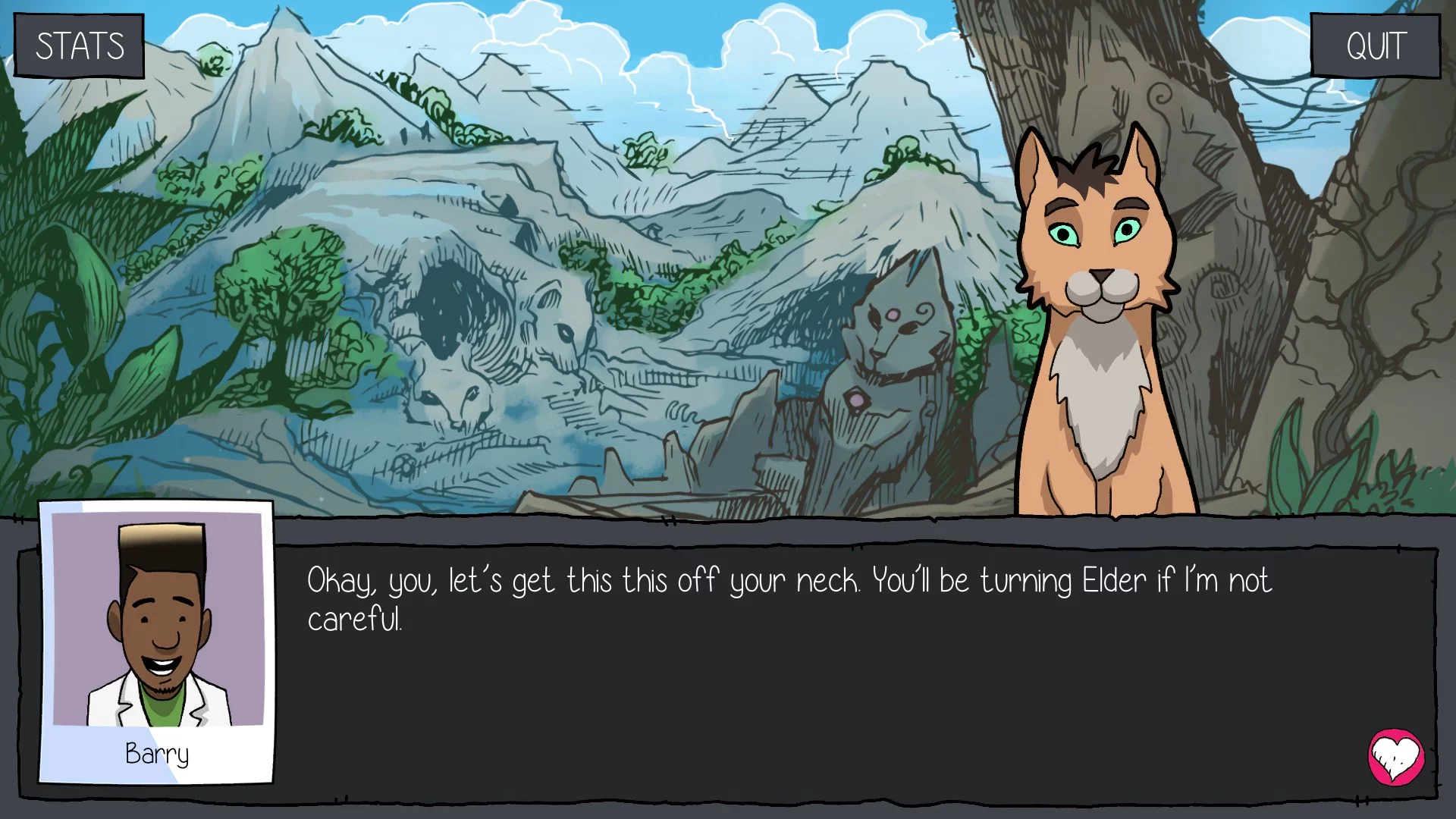 Изображение игры: Purrfect Date - Visual Novel/Dating Simulator