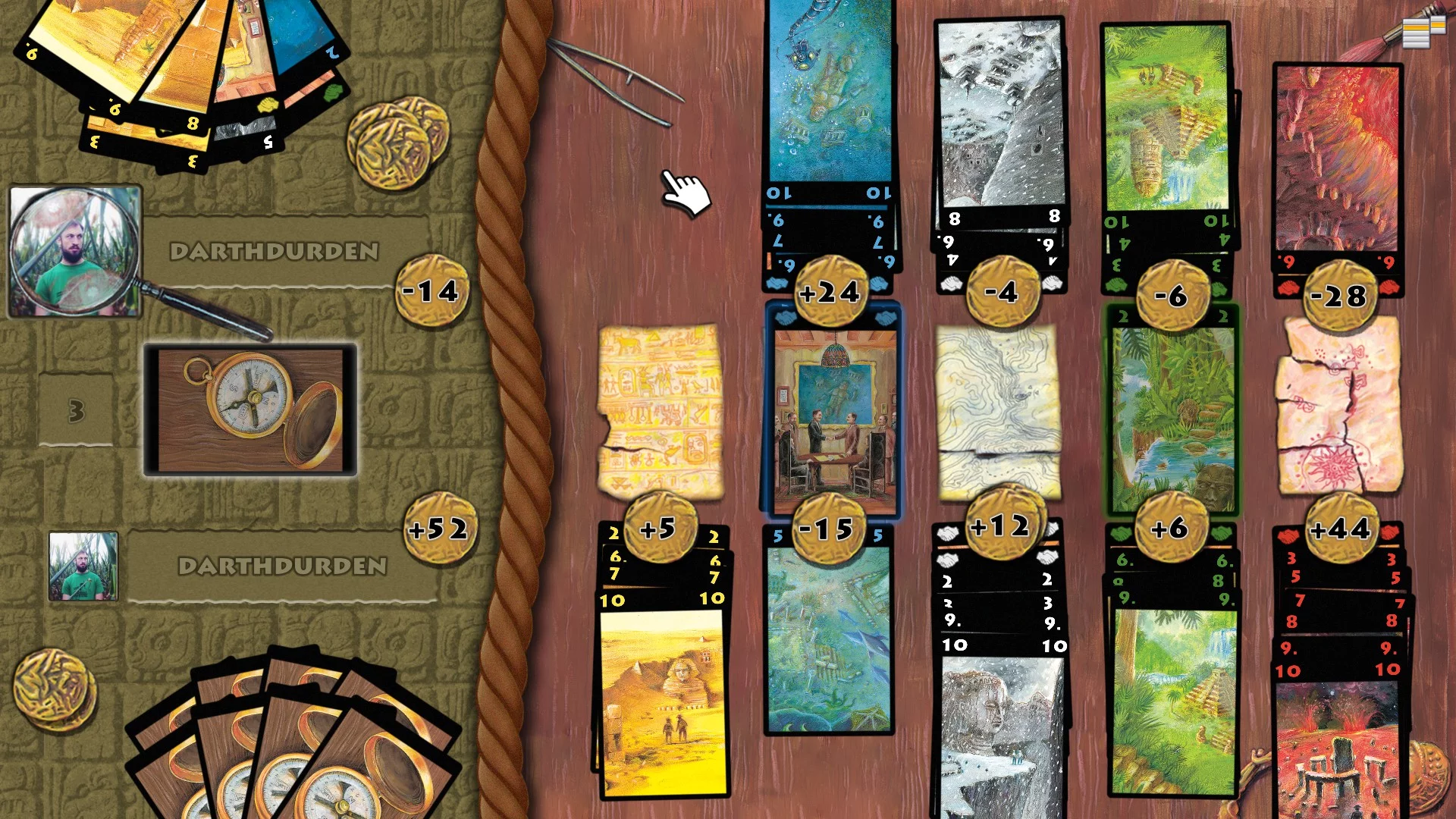 Изображение игры: Lost Cities
