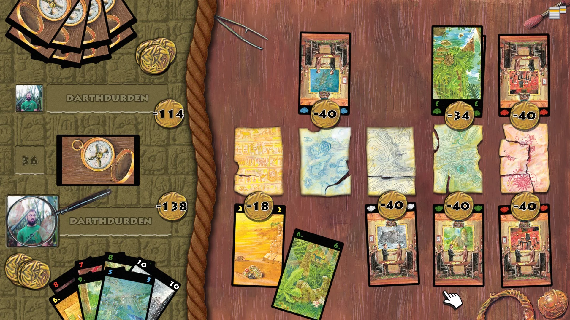 Изображение игры: Lost Cities