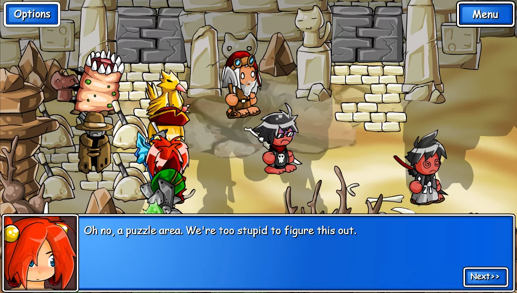 Изображение игры: Epic Battle Fantasy 3