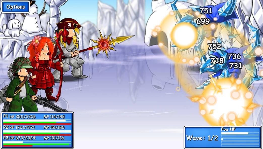 Изображение игры: Epic Battle Fantasy 3