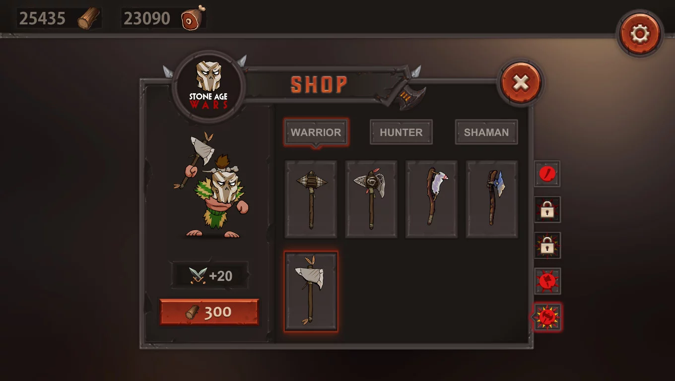 Изображение игры: Stone Age Wars
