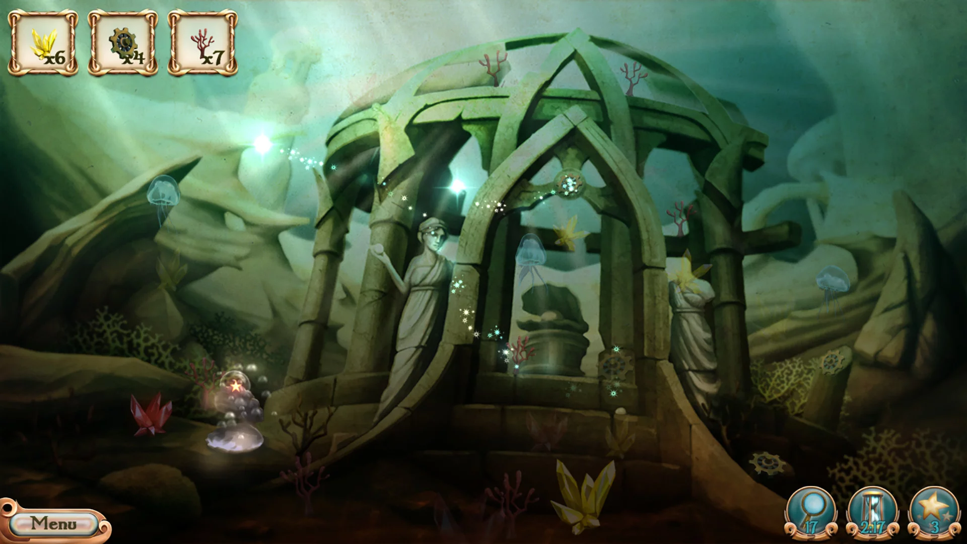Изображение игры: Atlantis: Pearls of the Deep