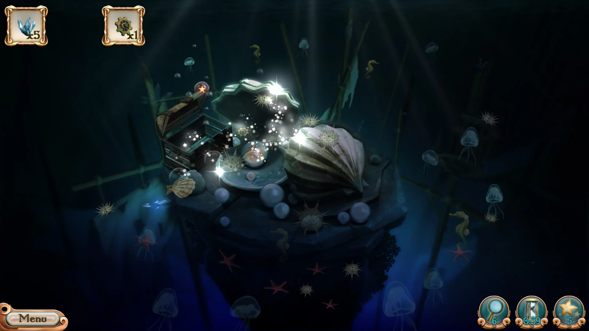 Изображение игры: Atlantis: Pearls of the Deep