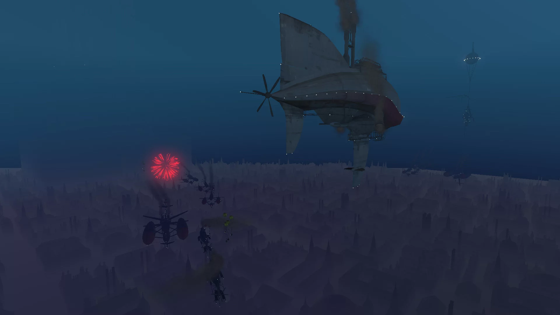 Изображение игры: Airship Commander