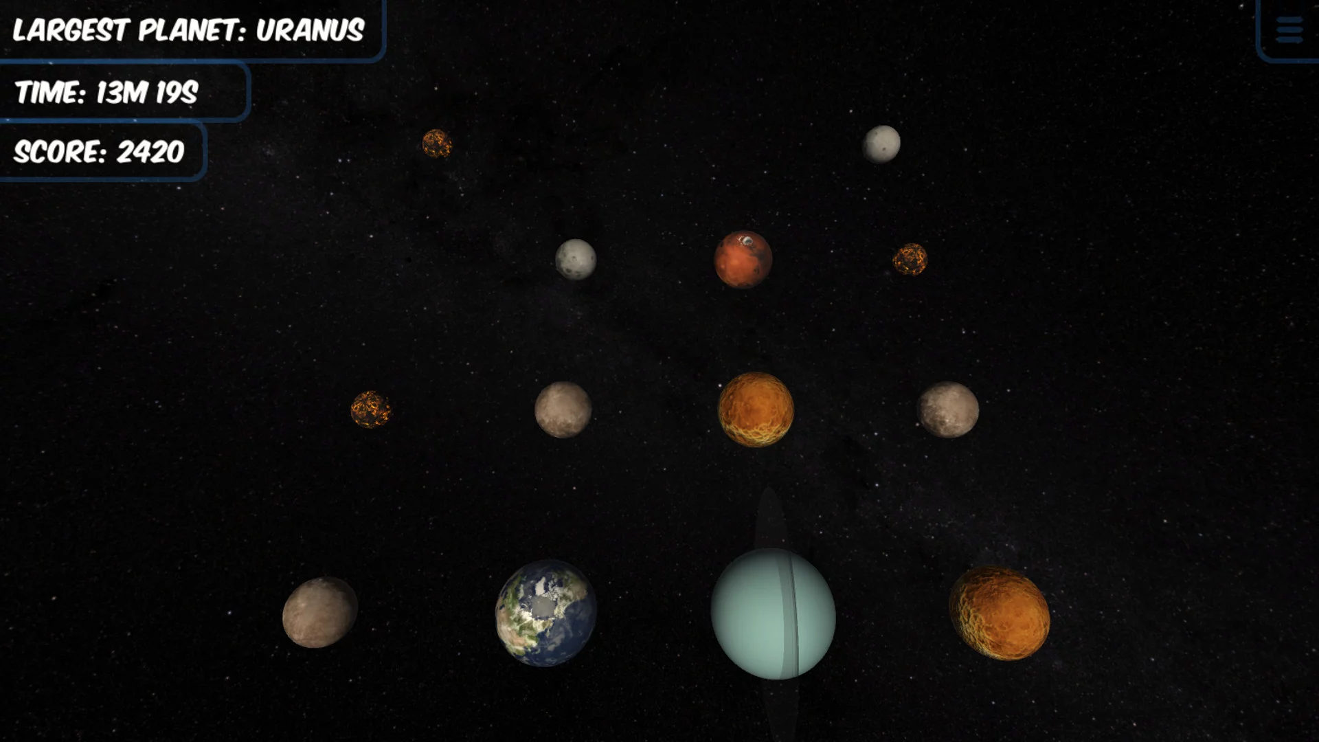 Изображение игры: Planet Smasher