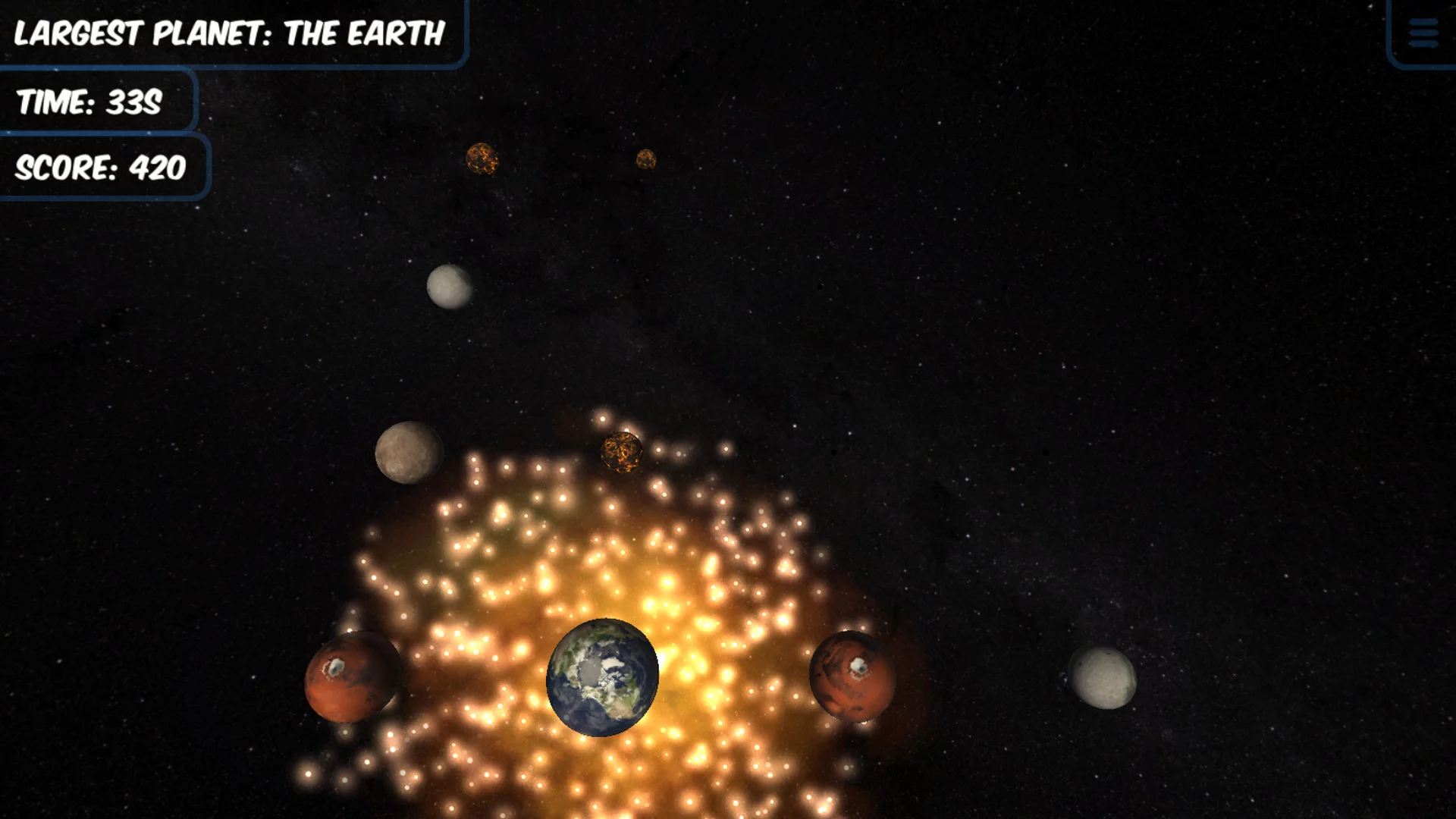 Изображение игры: Planet Smasher