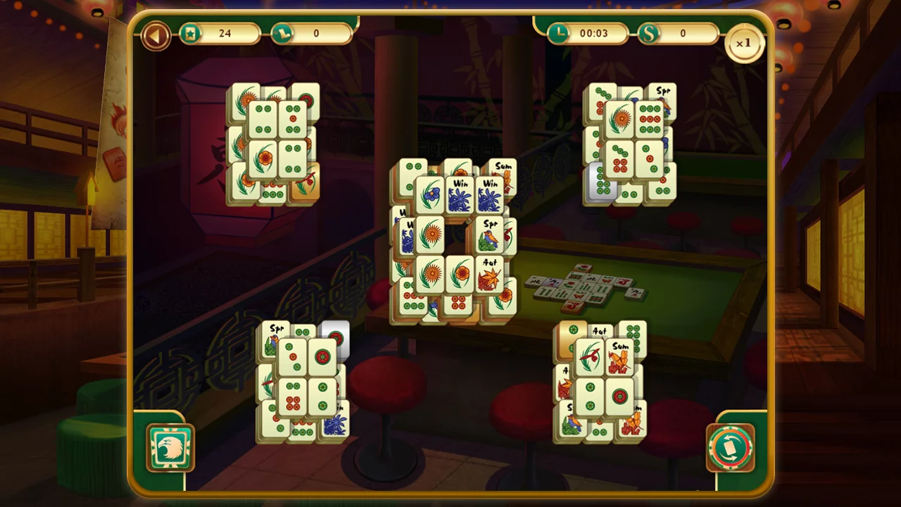 Изображение игры: Mahjong World Contest (麻将)