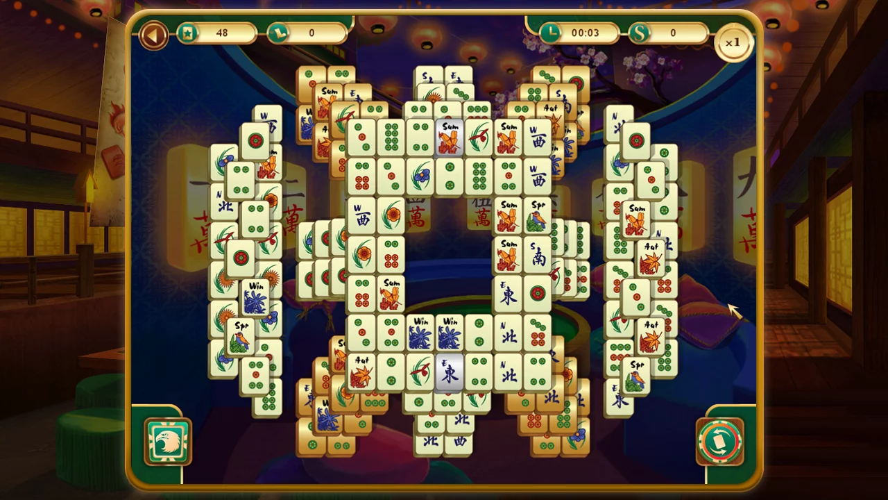Изображение игры: Mahjong World Contest (麻将)