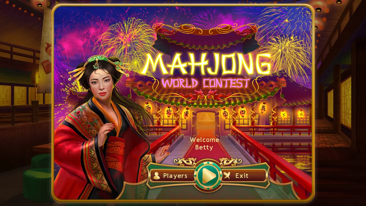 Изображение игры: Mahjong World Contest (麻将)