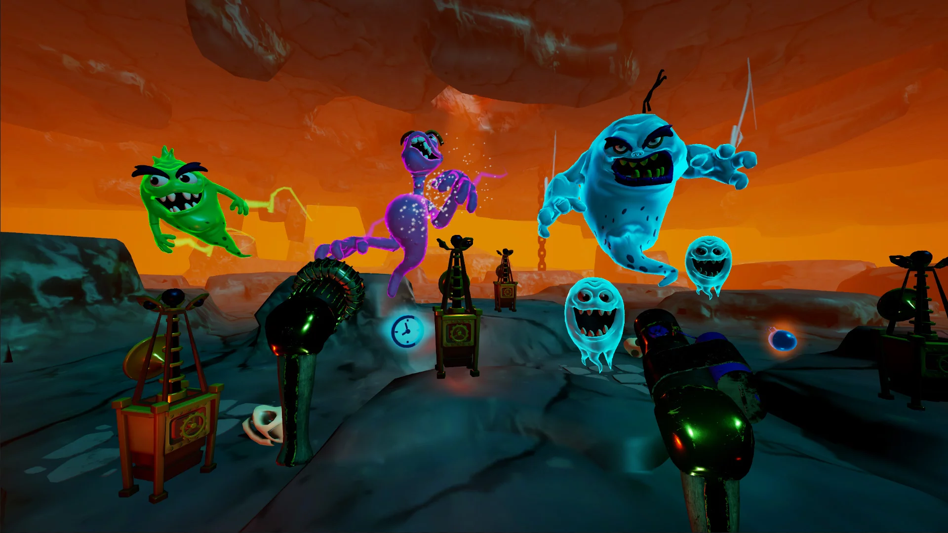 Изображение игры: Unruly Ghouls