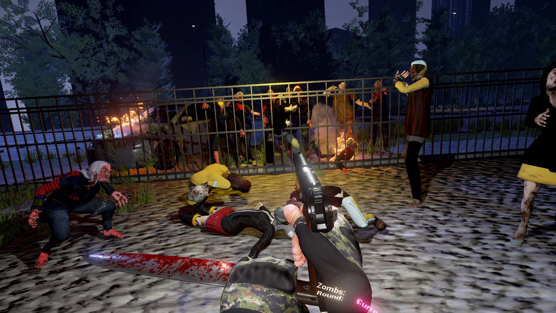 Изображение игры: ZombVR