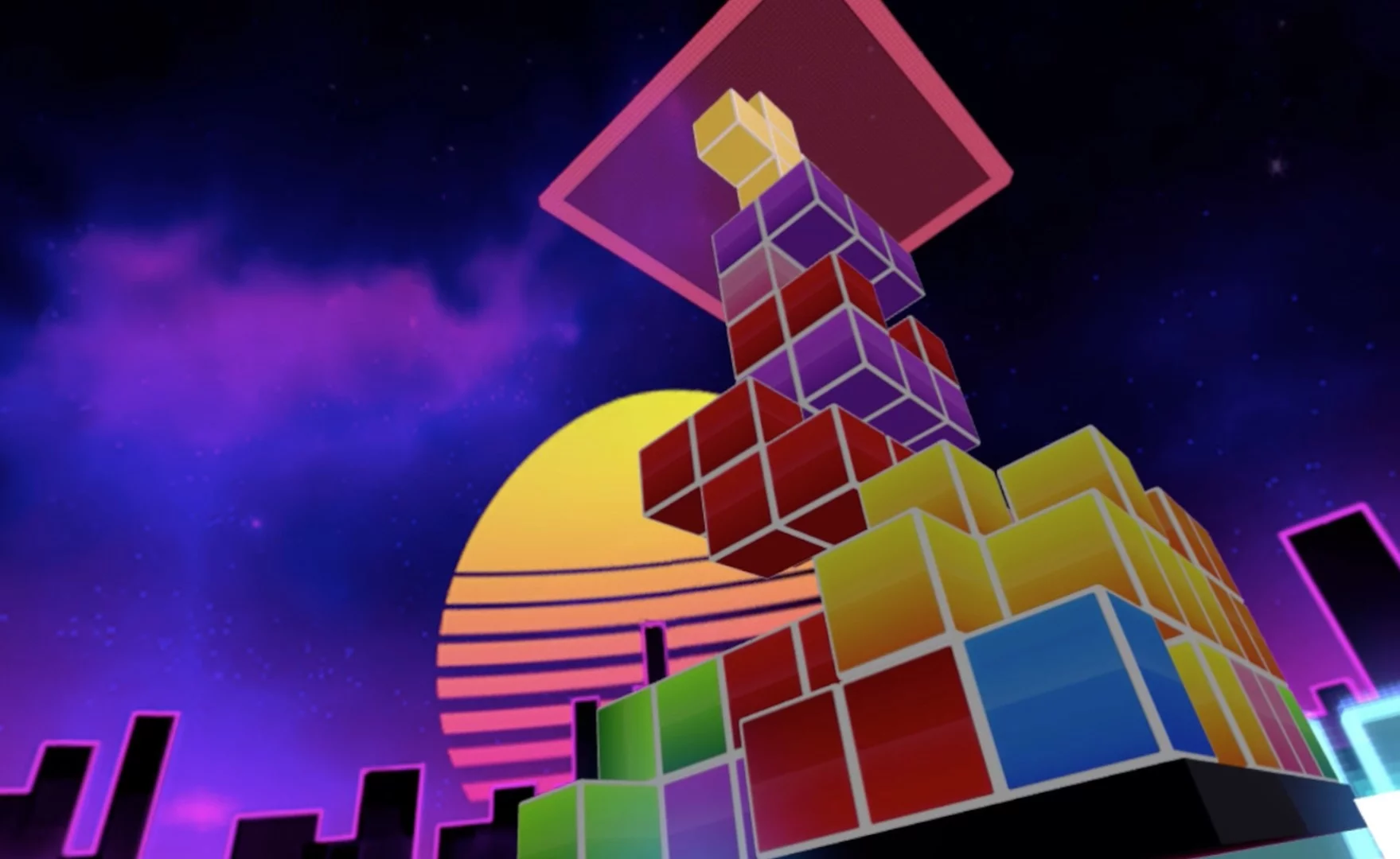 Изображение игры: Block Wave VR