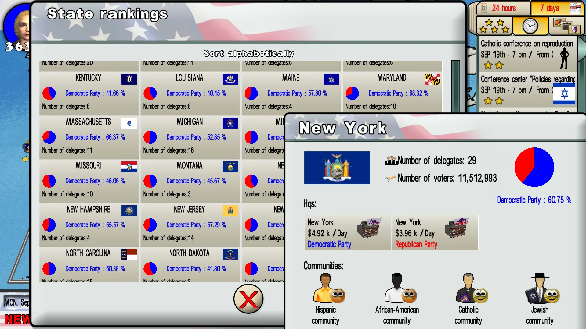 Изображение игры: The Race for the White House 2016
