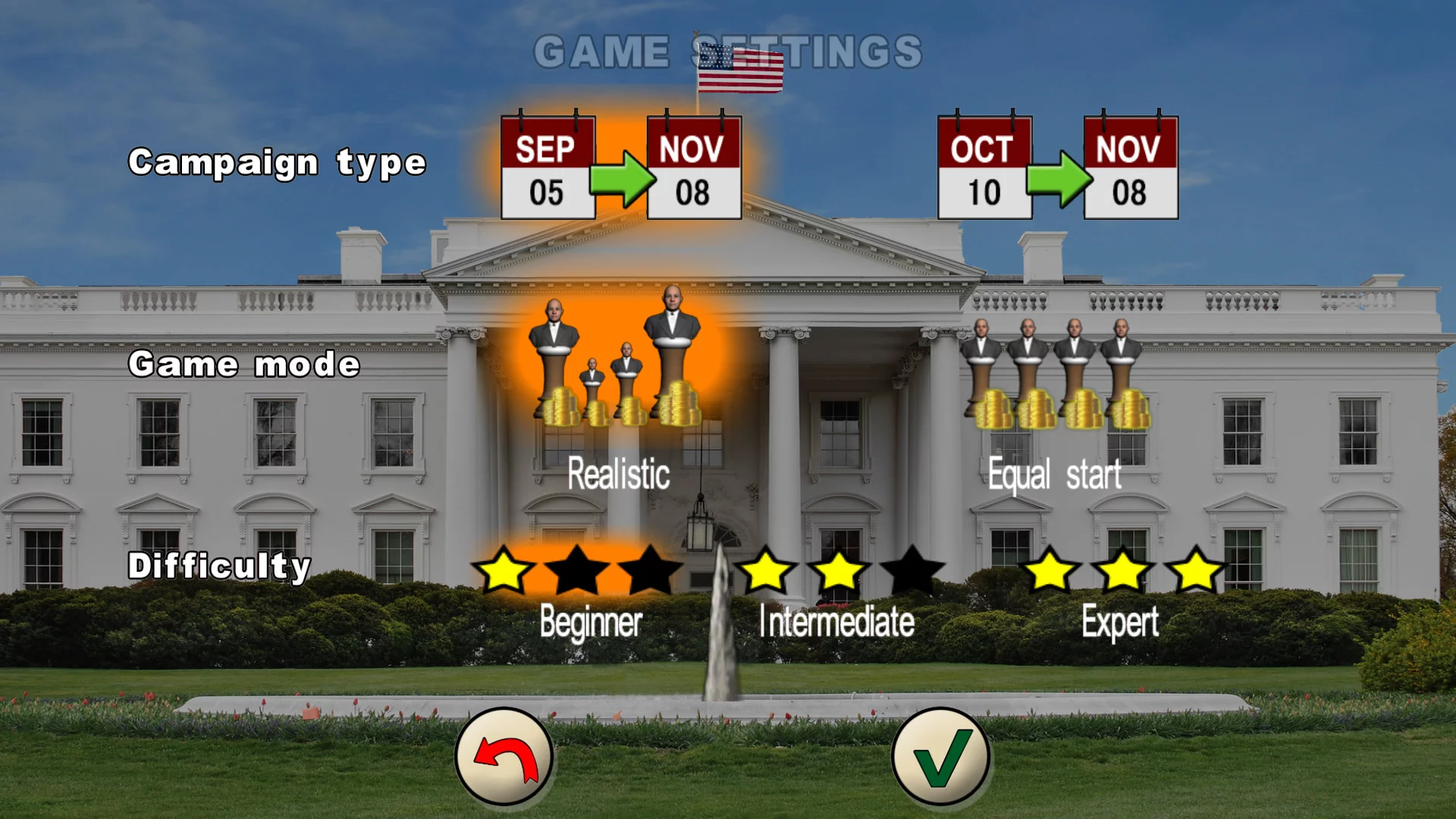 Изображение игры: The Race for the White House 2016