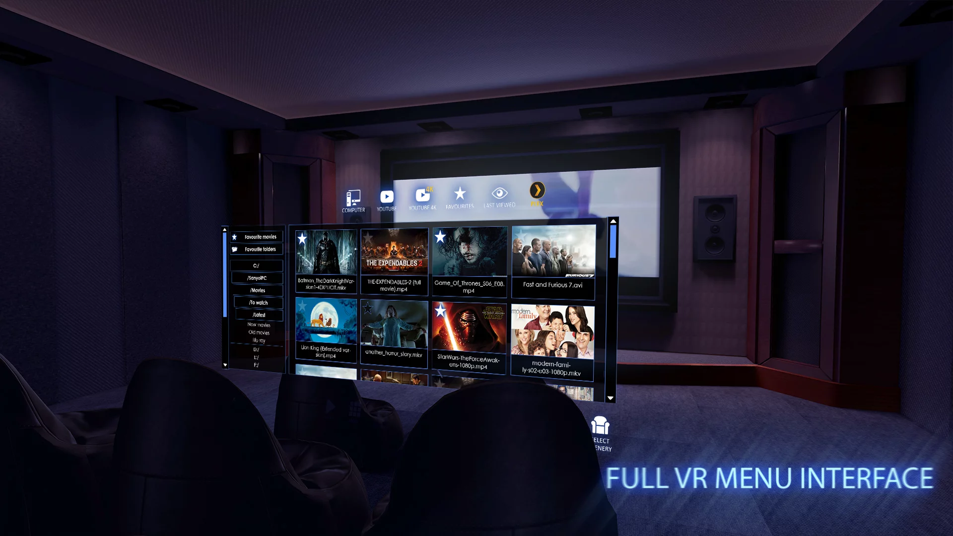 Изображение игры: Cmoar VR Cinema
