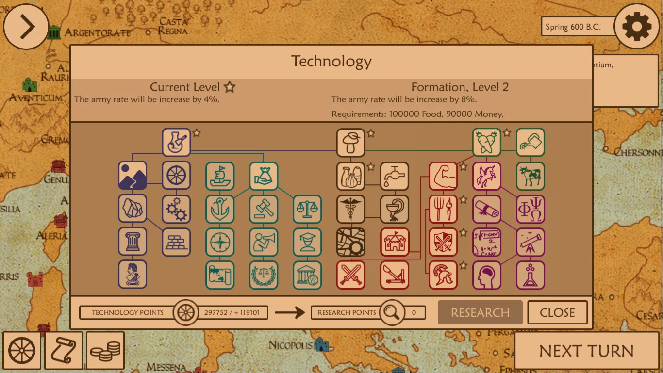 Изображение игры: The Legions of Rome