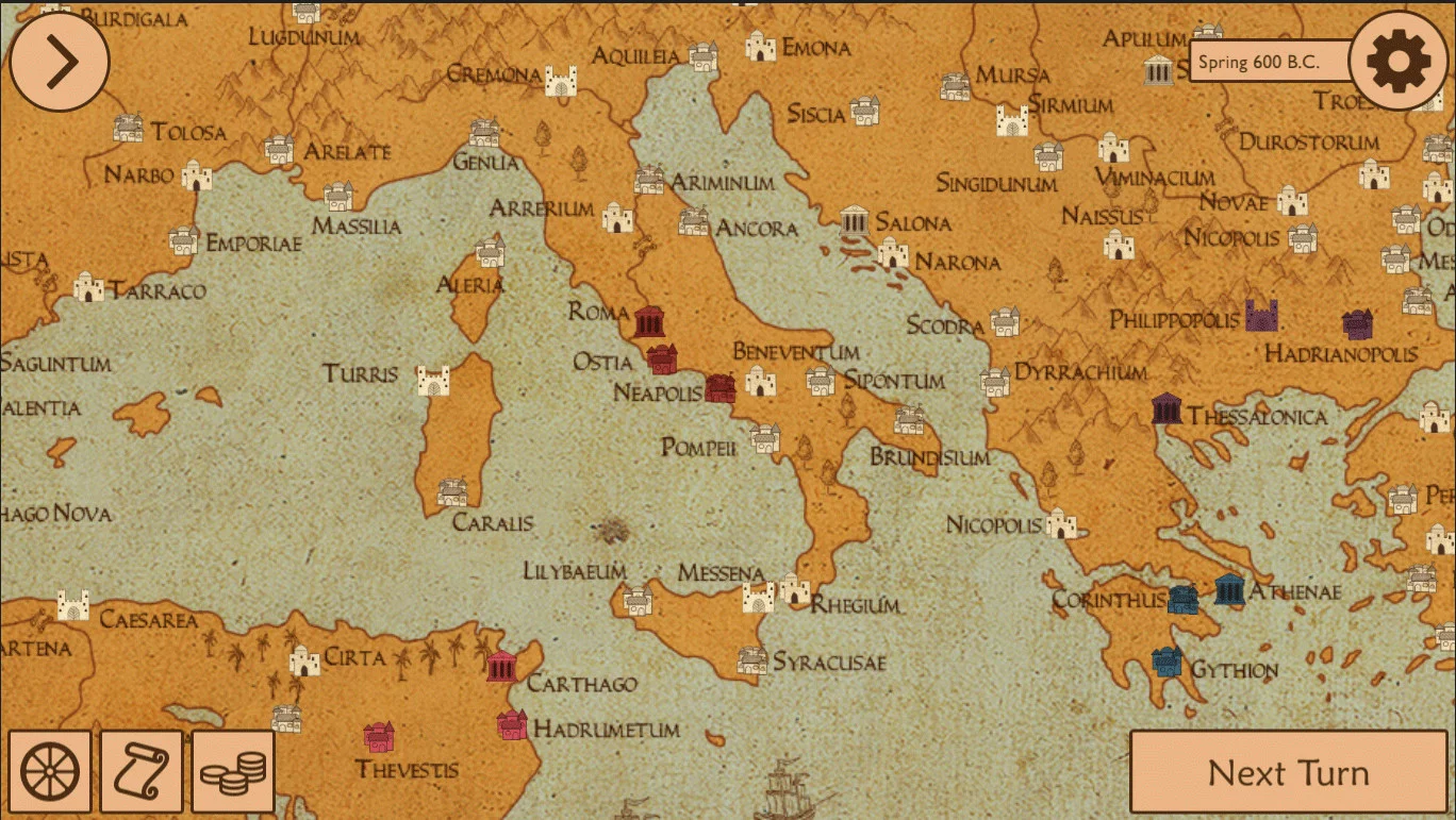 Изображение игры: The Legions of Rome
