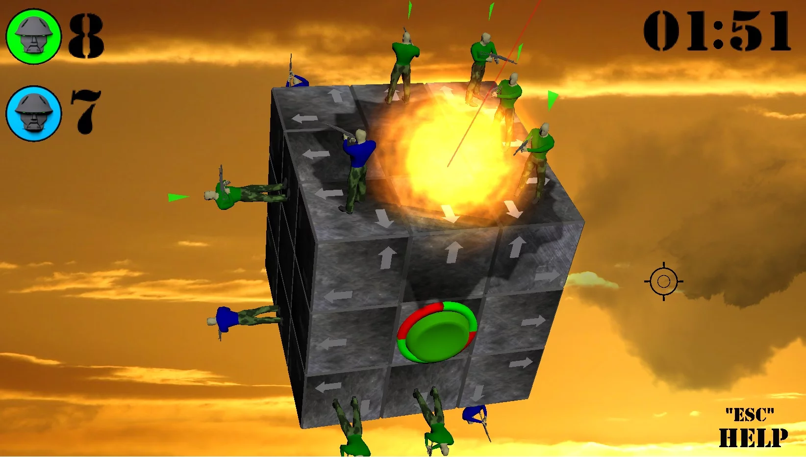 Изображение игры: War Cube
